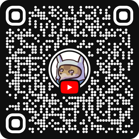 Cloverisshort YouTube QR Code